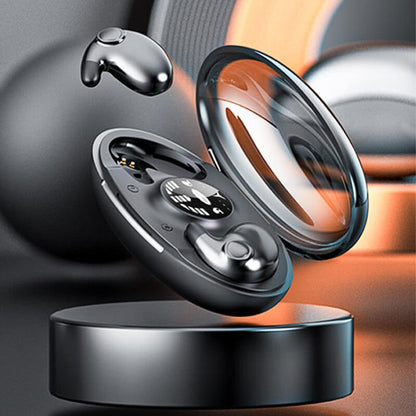 Wireless Bluetooth Earbuds With Active Noise Cancelling Ultra-Thin Sleep Design For Comfortable Side Sleeping - Image 4