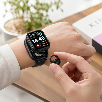 Wireless Earbuds Integrated Into HD Touchscreen Smartwatch - Image 3