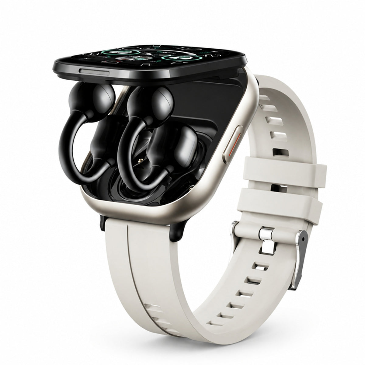 Wireless Earbuds Integrated Into HD Touchscreen Smartwatch - Image 6