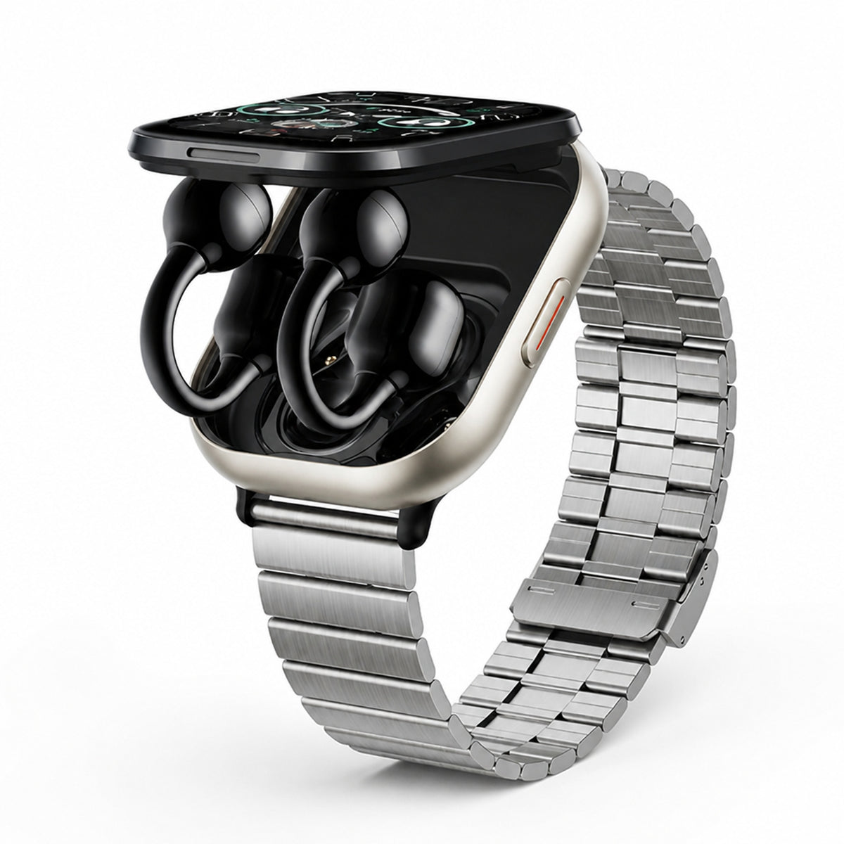 Wireless Earbuds Integrated Into HD Touchscreen Smartwatch - Image 8