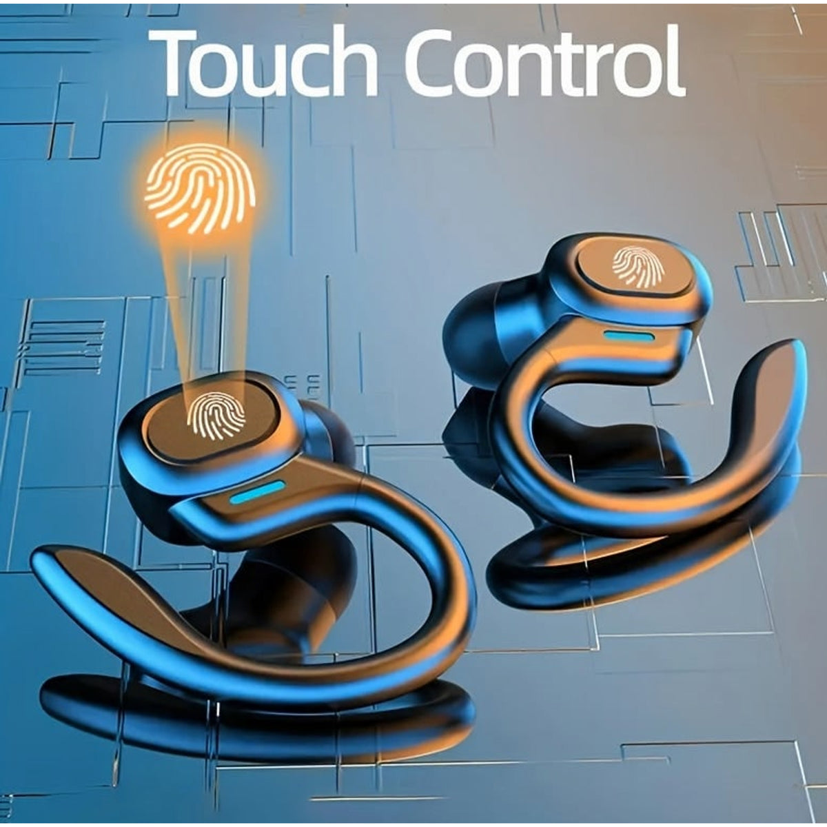 Wireless Earbuds With IPX7 Waterproofing And Touch Control For Sport - Image 6