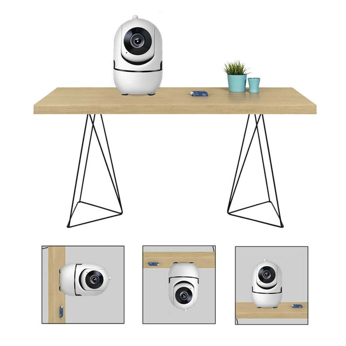 Wireless Ip Camera With 360° Pan And Tilt Security Camera - Image 5