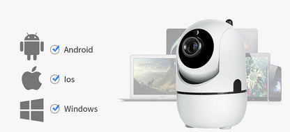 Wireless Ip Camera With 360° Pan And Tilt Security Camera - Image 8