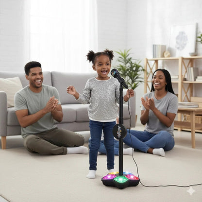 Wireless Karaoke Microphone Set For Kids With Built-In Speaker - Image 2