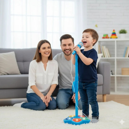 Wireless Karaoke Microphone Set For Kids With Built-In Speaker - Image 3