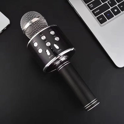 Wireless Karaoke Microphone With Voice Modulation Built-In Speaker And Fm Radio - Image 3