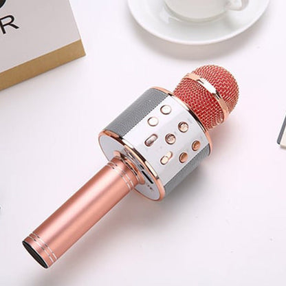 Wireless Karaoke Microphone With Voice Modulation Built-In Speaker And Fm Radio - Image 9
