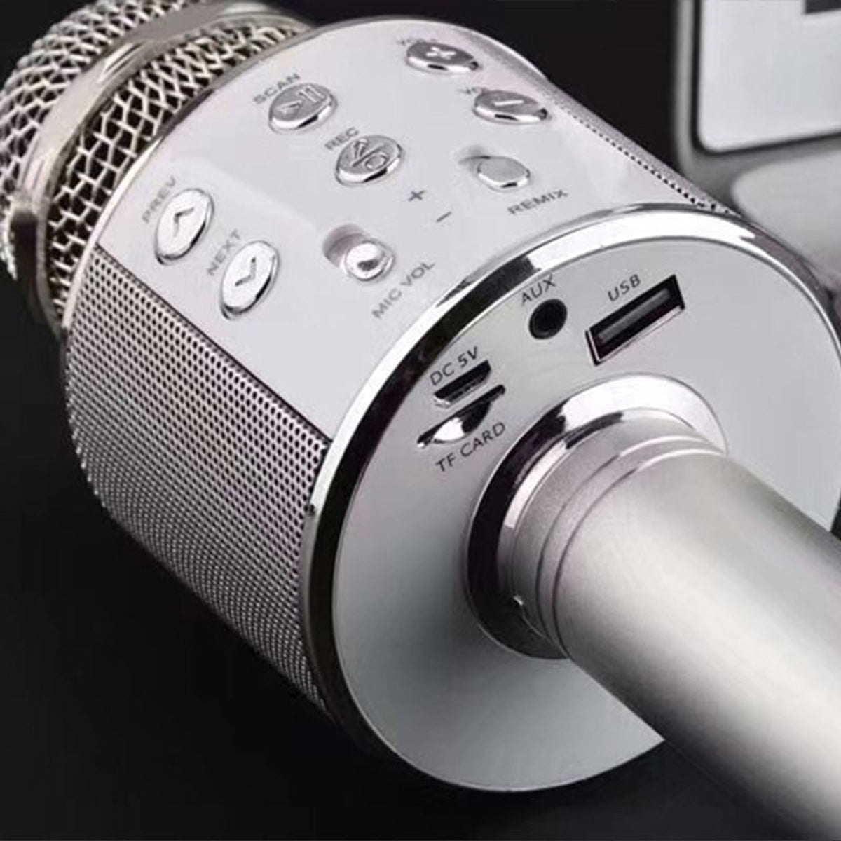 Wireless Karaoke Microphone With Voice Modulation Built-In Speaker And Fm Radio - Image 10