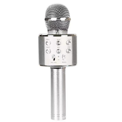 Wireless Karaoke Microphone With Voice Modulation Built-In Speaker And Fm Radio - Image 2