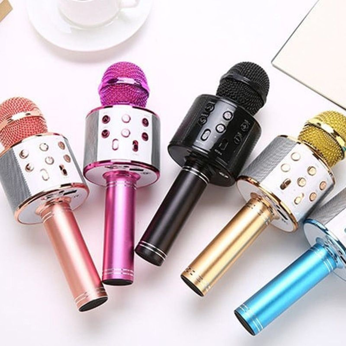 Wireless Karaoke Microphone With Voice Modulation Built-In Speaker And Fm Radio - Image 12