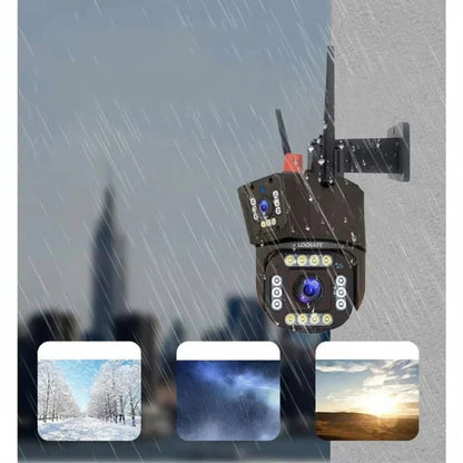 Wireless Security Camera With Solar Panel 4g Or WIFI Connection Intelligent Motion And Human Detection - Image 6