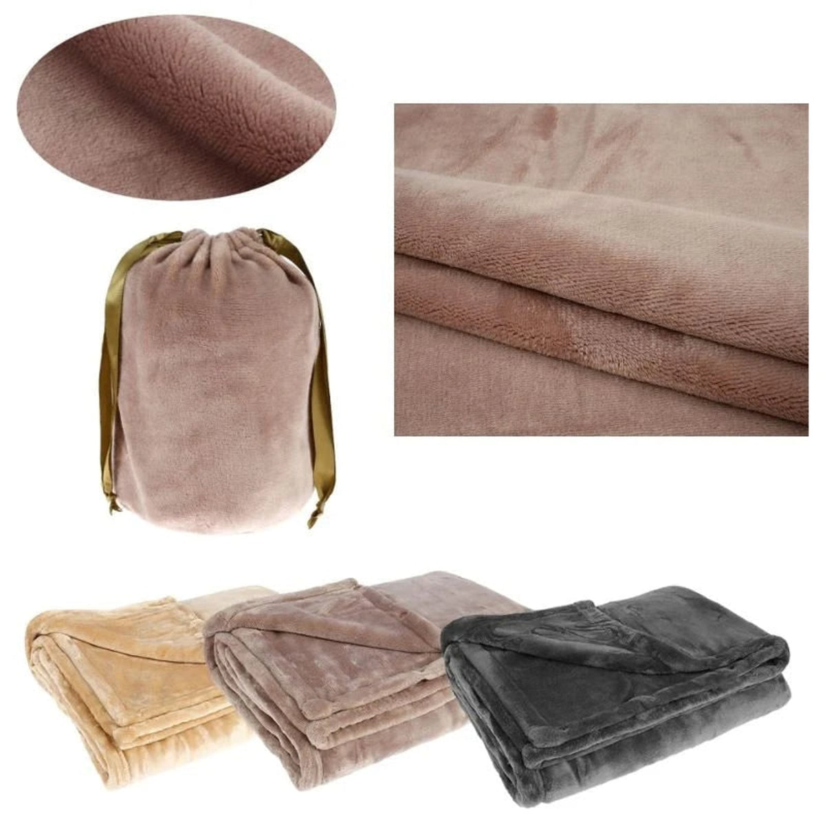Wireless USB Heated Blanket With Soft Flannel Fabric 160 X 84 - Image 1