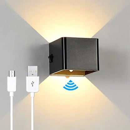 Wireless Wall Lamp With Beam And USB Rechargeable Battery - Image 4
