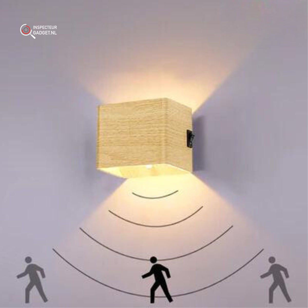 Wireless Wall Lamp With Beam And USB Rechargeable Battery - Image 7