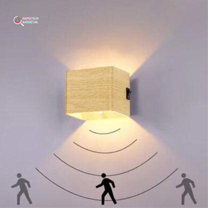 Wireless Wall Lamp With Beam And USB Rechargeable Battery - Image 7