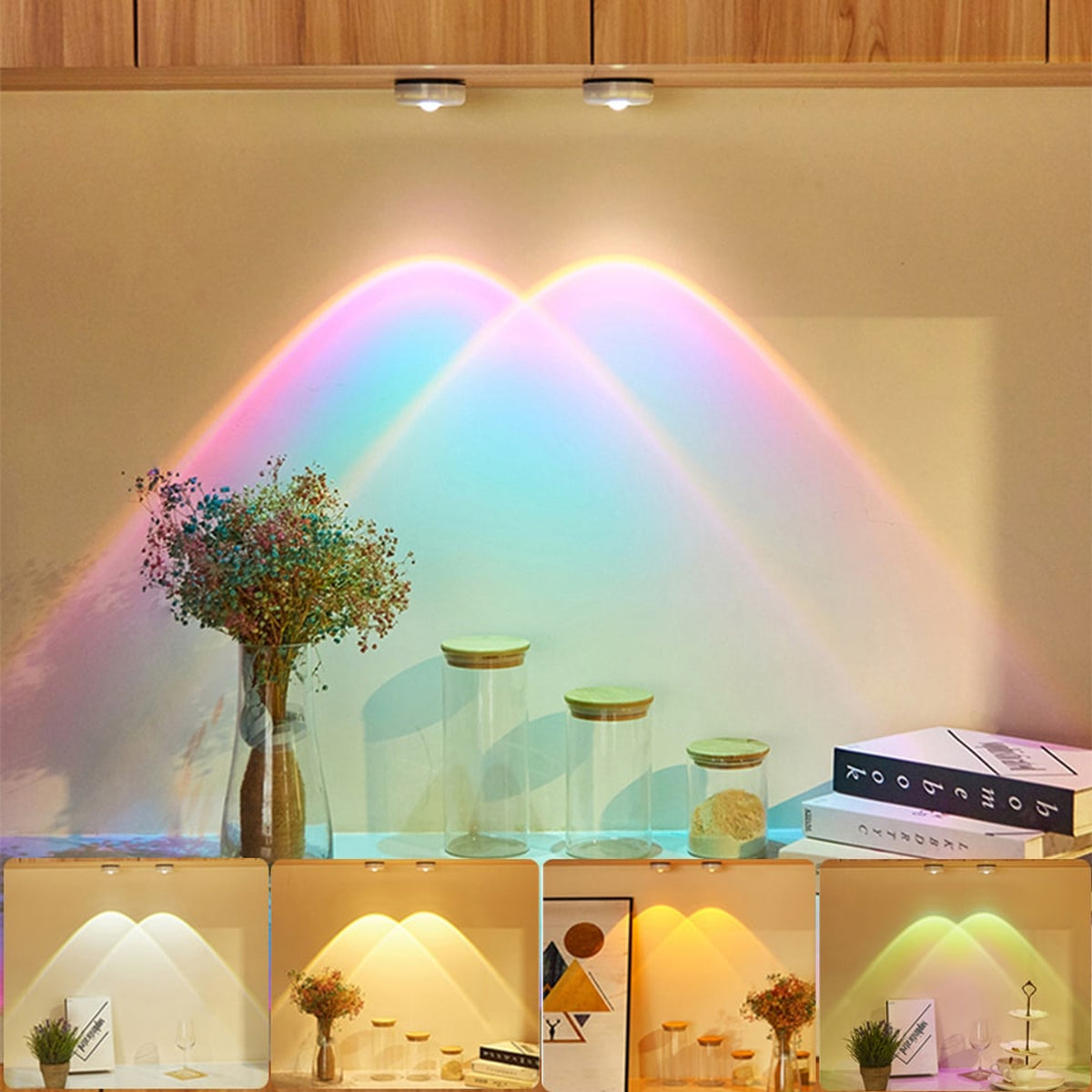 Wireless Wall Light Battery Powered LED Light - Image 3