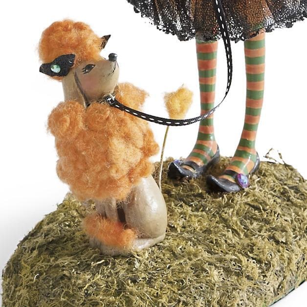 Witch Figurine Multicolored Standing Halloween Decor - Image 7