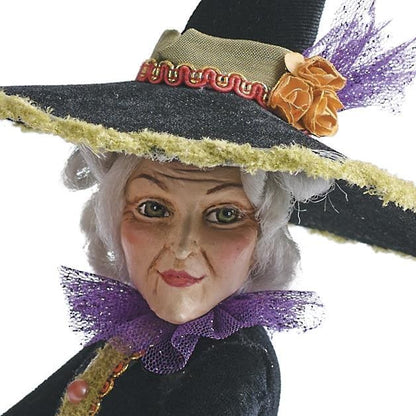 Witch Figurine Multicolored Standing Halloween Decor - Image 8