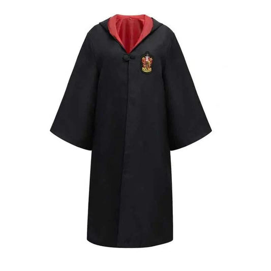 Wizard Costume For Halloween Relaxed Long Robe Button-Front - Image 2