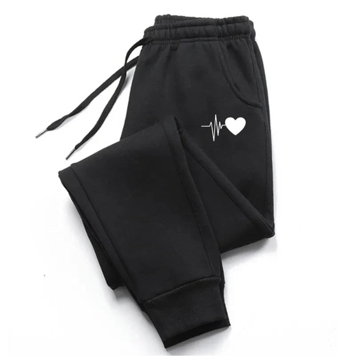 Women's Fitness Joggers With Adjustable Waistband And Side Pockets - Image 2