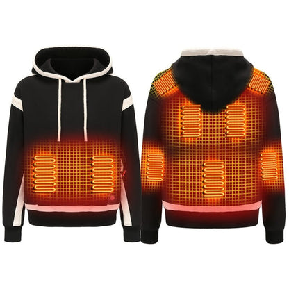 Women's Heated Hoodie With USB Powered Heating Portable Warmth Control - Image 1