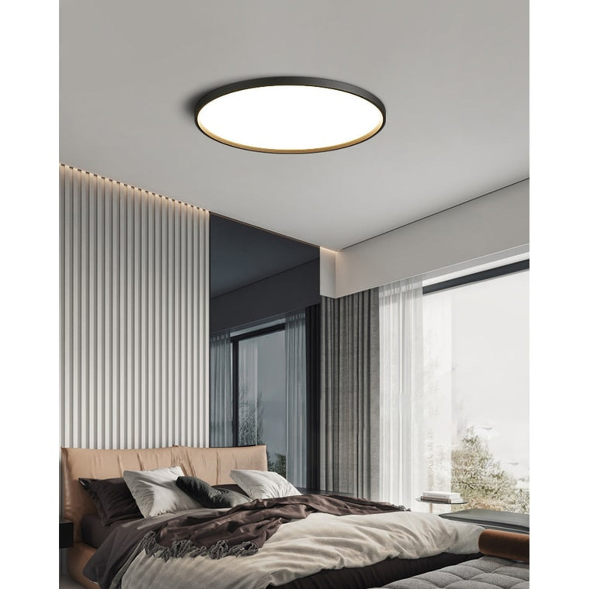 Womo Flat Round Ceiling Light - Image 4