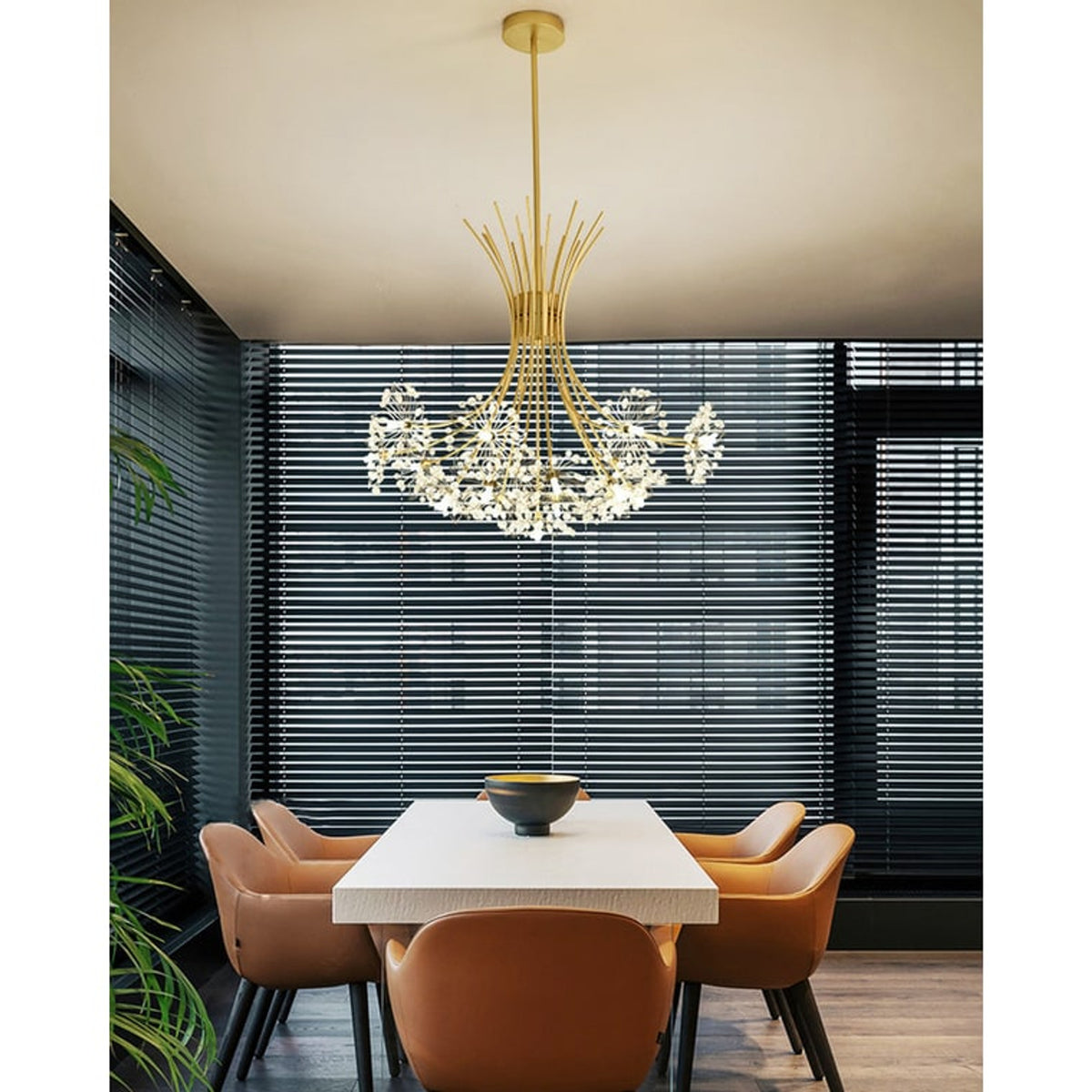 Womo Gypsophila Bouquet Flower Chandelier - Image 2