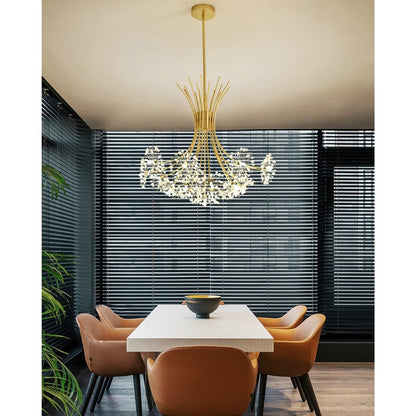 Womo Gypsophila Bouquet Flower Chandelier - Image 2