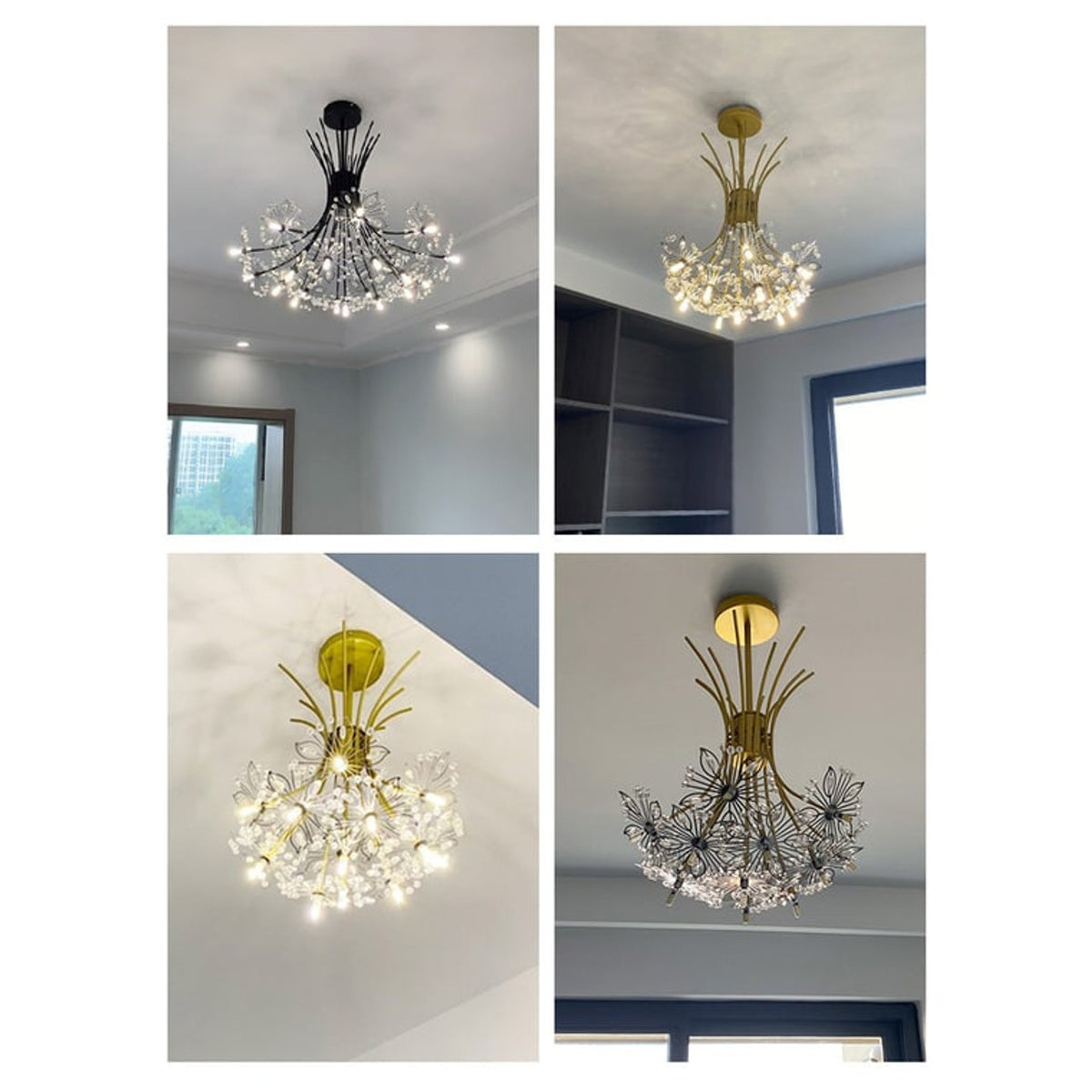 Womo Gypsophila Bouquet Flower Chandelier - Image 6