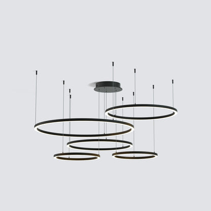 Womo Multi LED Ring Chandelier - Image 14
