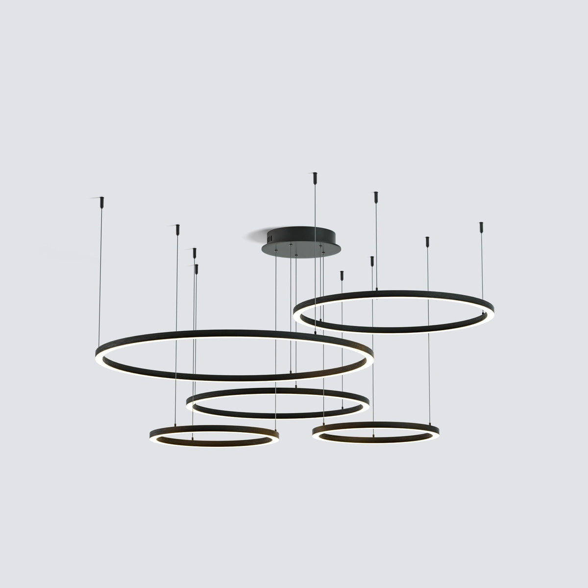 Womo Multi LED Ring Chandelier - Image 15