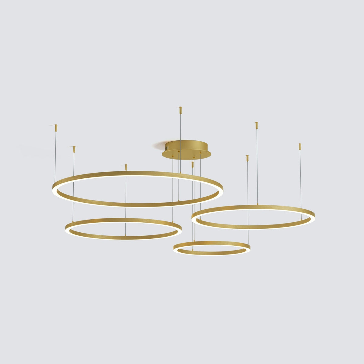 Womo Multi LED Ring Chandelier - Image 28