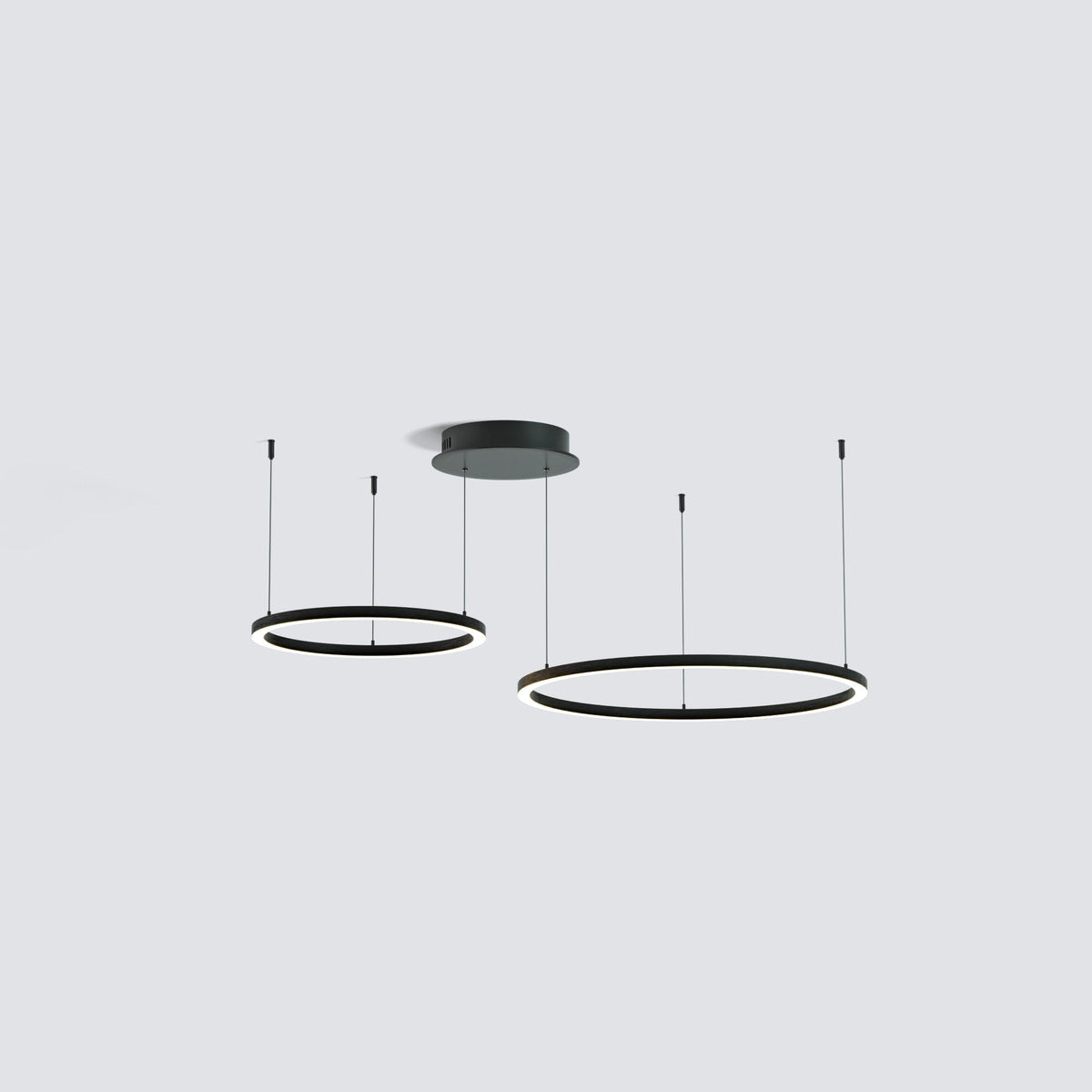 Womo Multi LED Ring Chandelier - Image 3