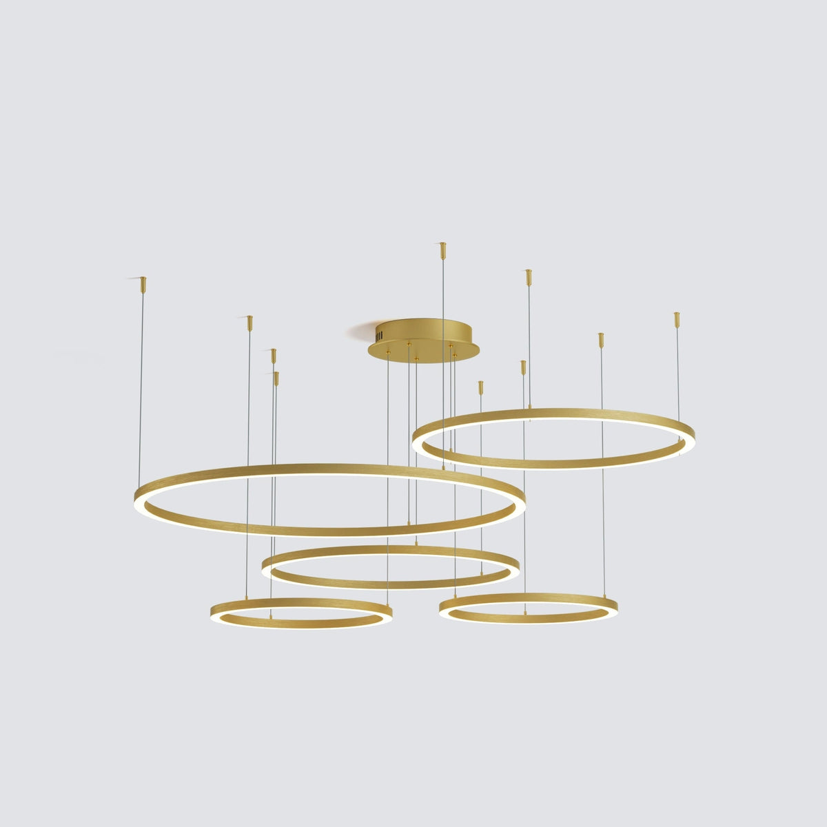 Womo Multi LED Ring Chandelier - Image 30