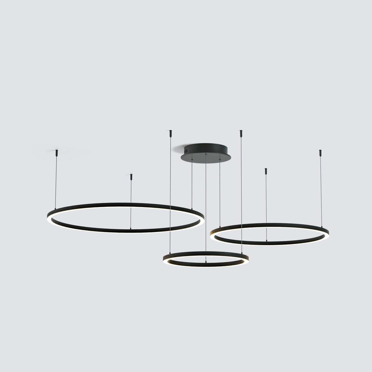 Womo Multi LED Ring Chandelier - Image 9