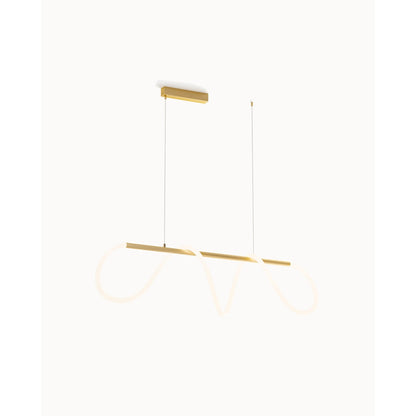 Womo Rope LED Linear Chandelier - Image 1