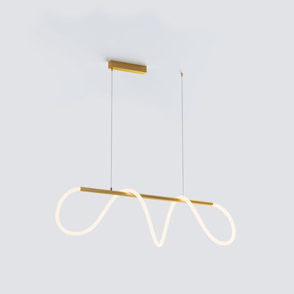 Womo Rope LED Linear Chandelier - Image 3