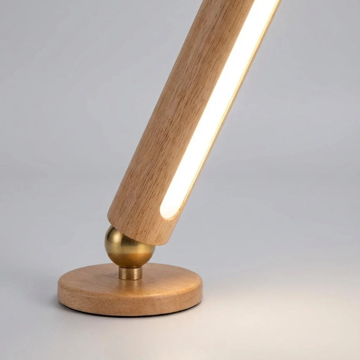 Wooden Adjustable Desk Lamp With Warm Light - Image 2