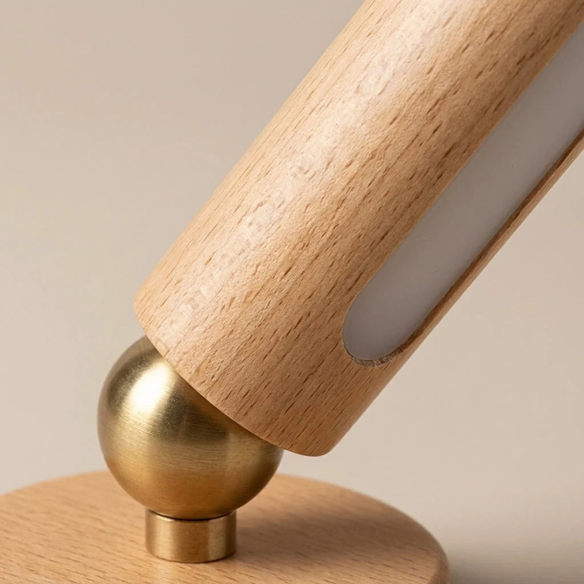 Wooden Adjustable Desk Lamp With Warm Light - Image 3