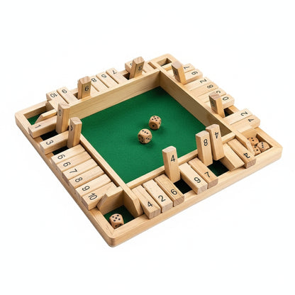 Wooden Math Board Game For Family Fun And Learning - Image 1