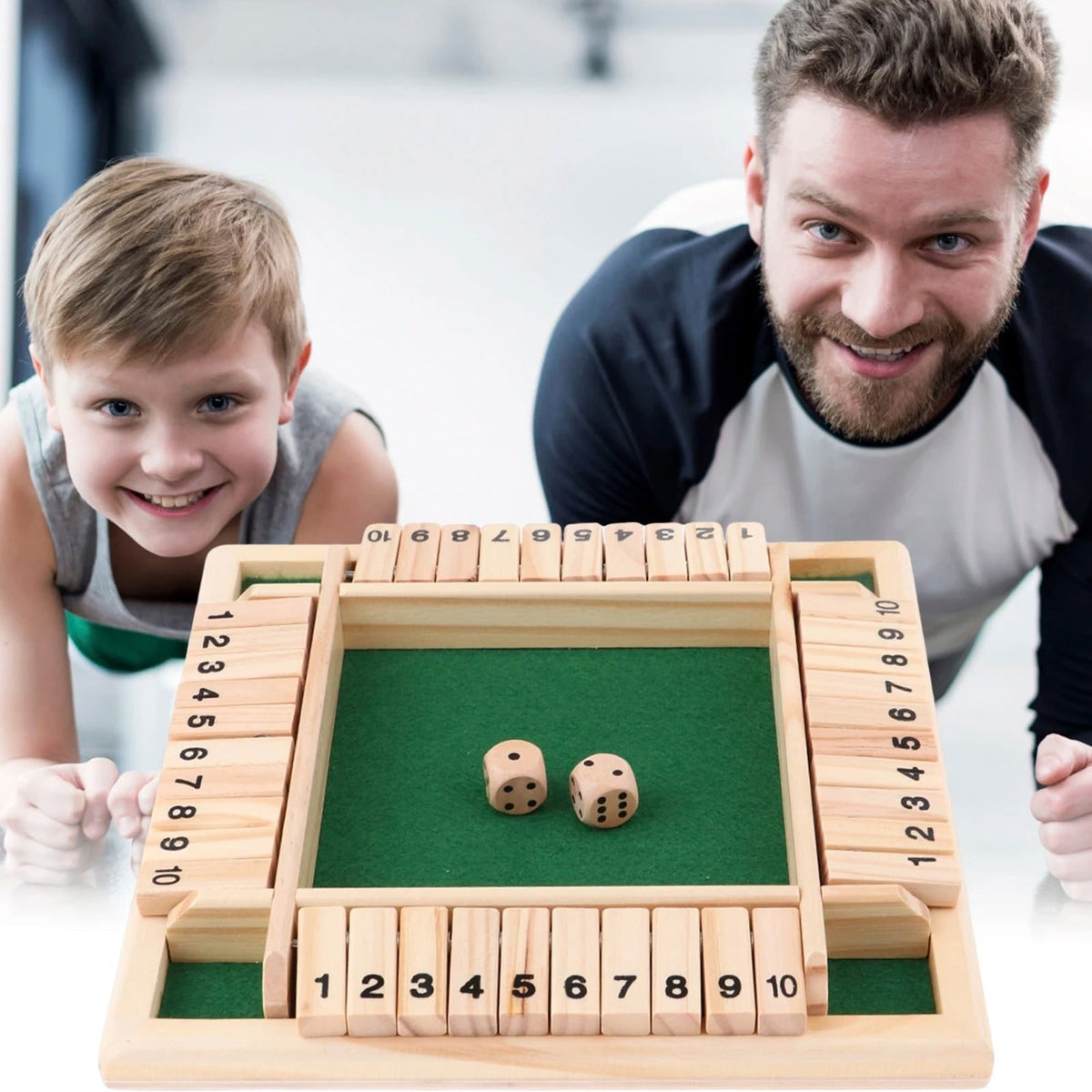 Wooden Math Board Game For Family Fun And Learning - Image 2