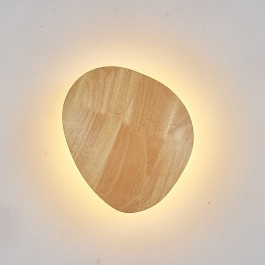 Wooden Wall Lamp With LED Lighting - Image 3