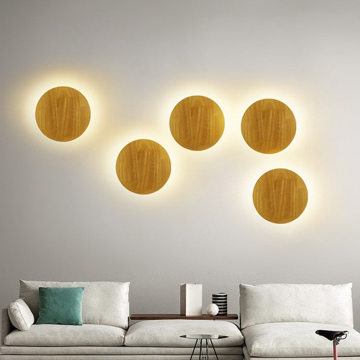 Wooden Wall Lamp With LED Lighting - Image 8