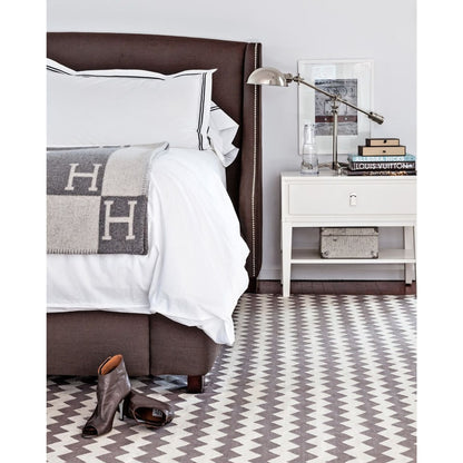 Wool Cashmere Blanket Check Throw Soft - Image 11