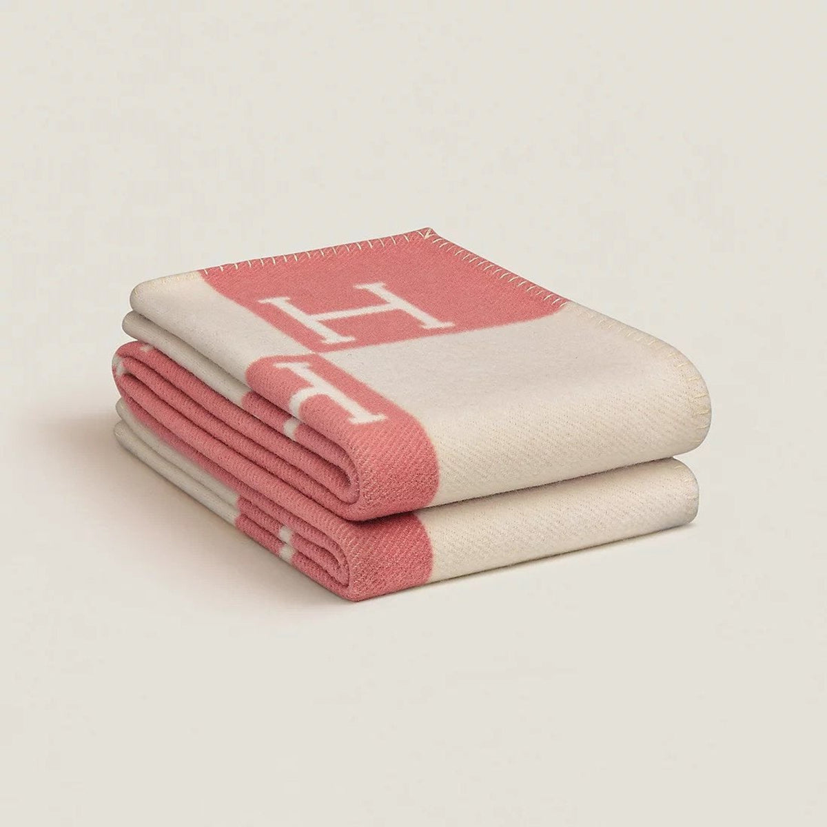 Wool Cashmere Blanket Check Throw Soft - Image 4