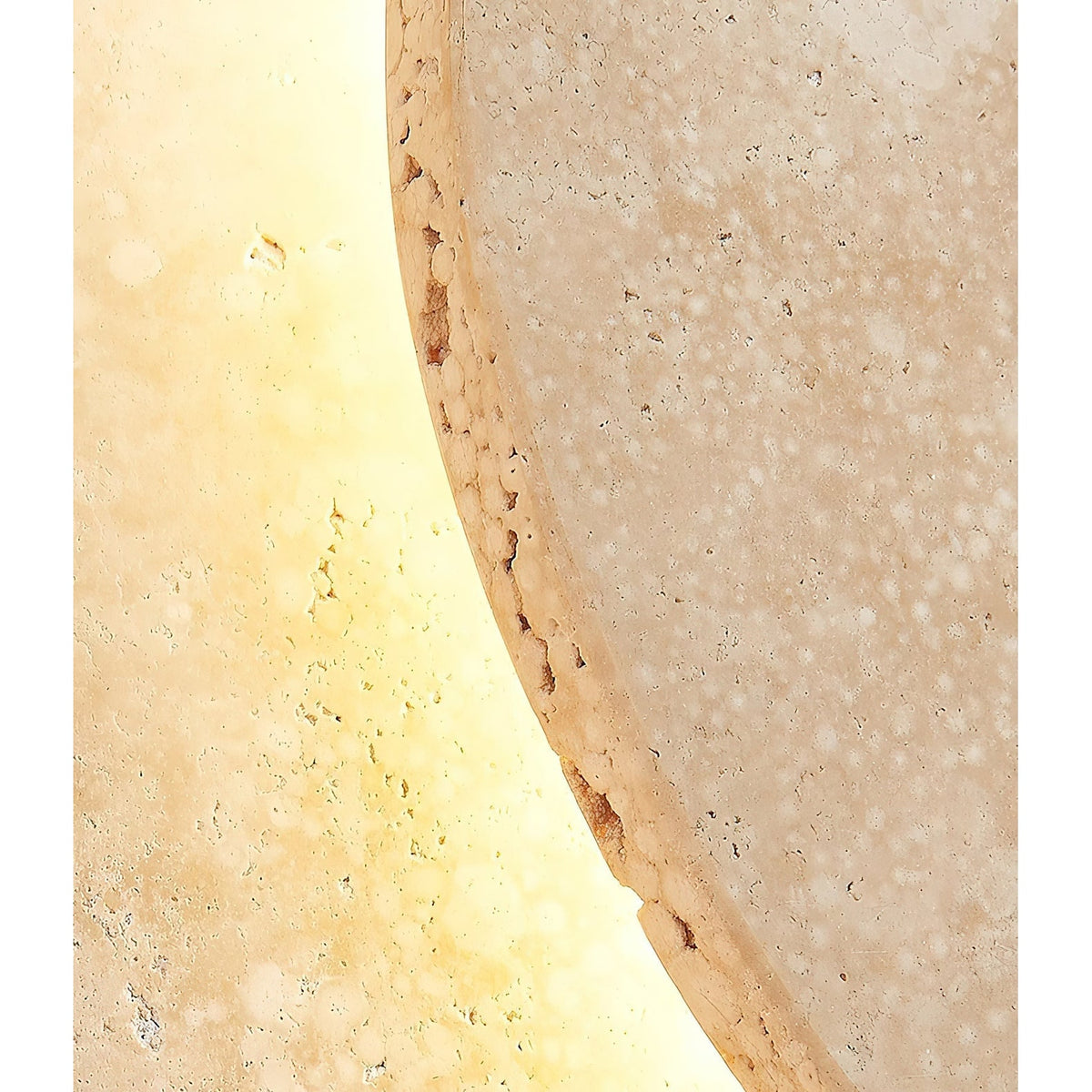 Yrvuvyn Natural Travertine Wall Lamp - Image 2